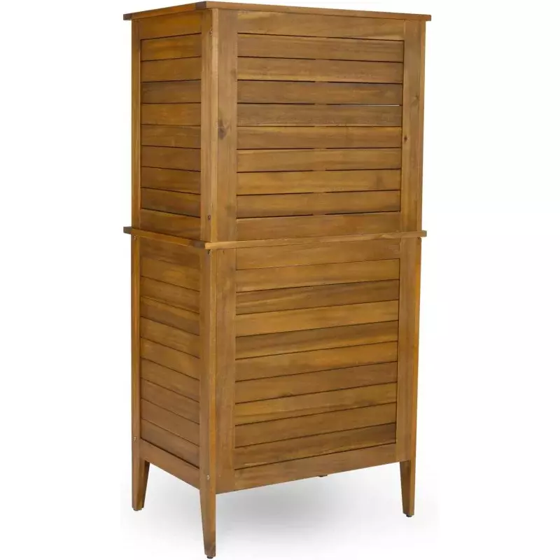 Homestyles Maho Storage, Large Cabinet, Brown