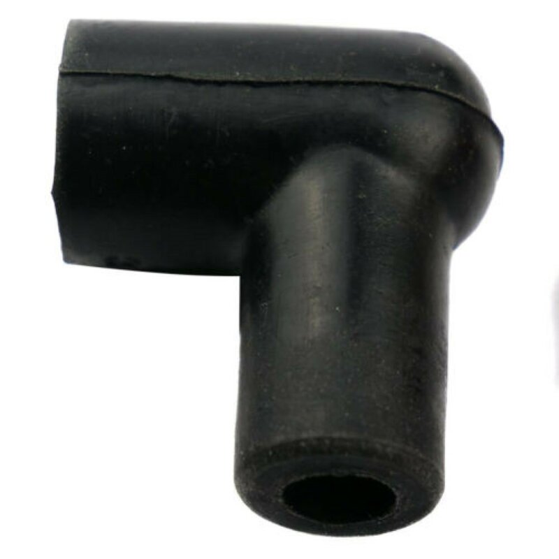 Universal spark plug tampa da bobina de ignição de borracha & primavera replacment para 5mm ht motosserra ferramenta de jardim peças reposição