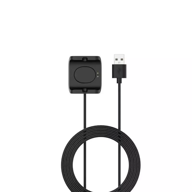Cabo de carregador para Huami Amazfit Bip S 1s, relógio inteligente, cabo de carregamento USB, clipe portátil, berço, relógio inteligente