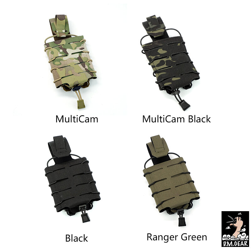 DMgear Tactical 5.56 7.62 Universal Magazine Pouch Fast Release Mag Carrier Airsoft Mag Pouches