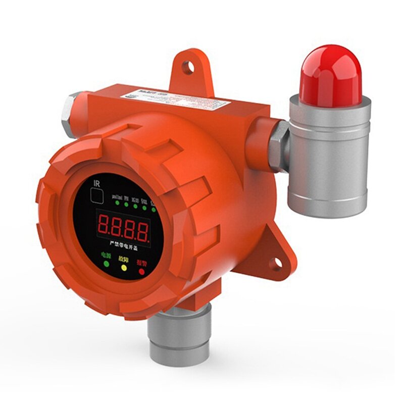 Il rilevatore di Gas combustibile antideflagrante SNDWAY può supportare la trasmissione di rete 4G strumenti di installazione All-In-One