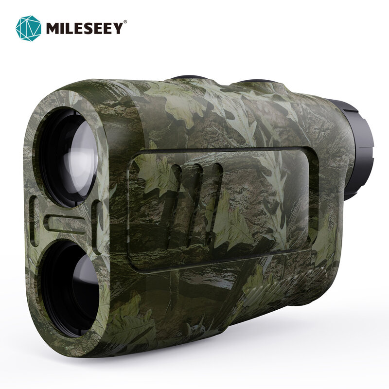 MiLESEEY 사냥용 거리 측정기, 7 ° 빅 필드 656Yd 레이저 거리 측정기, 비 및 안개 범위 모드, 활 모드, 자동 높이