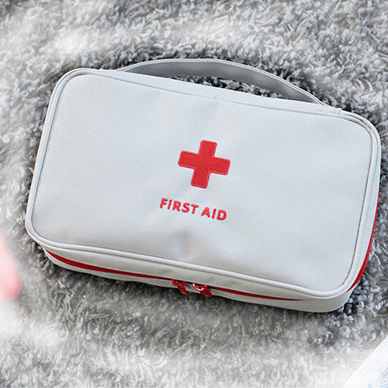 Kit de primeros auxilios portátil para acampar, bolsa médica de emergencia, Kits de coche impermeables, Kit de supervivencia de viaje al aire libre, bolsa vacía para el hogar