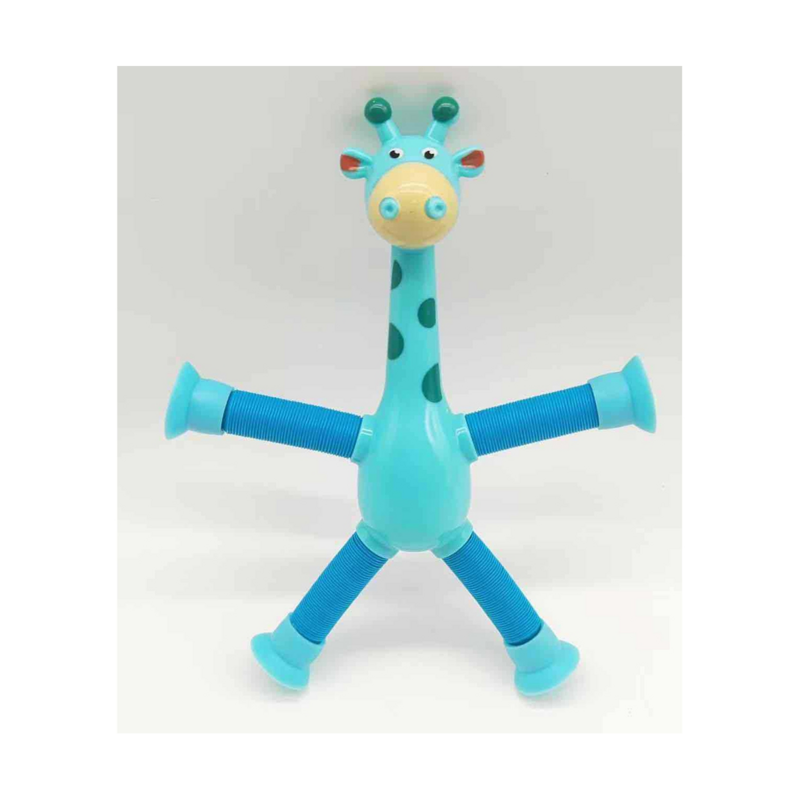 Cartoon Stress Relief Brinquedos, Girafa Brinquedos Educativos, Otário, Pacote 4