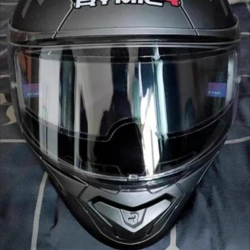 Filme anti-nevoeiro do capacete da motocicleta, Adesivo Nano Durável Revestimento, Filme de remendo claro, Acessórios do capacete de condução de segurança