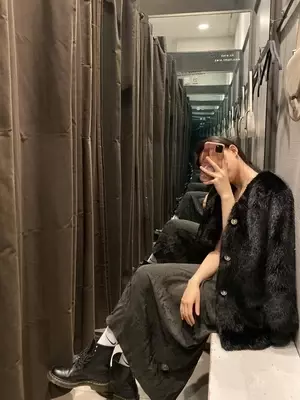 Tao Ting Li Na cappotto in pelliccia sintetica da donna di fascia alta di alta moda S102