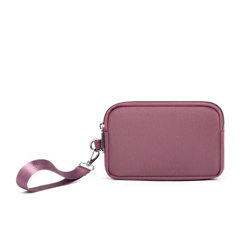 KIP01   2023 New Fashion Handheld Bag Korean Version Leisure Mom's  Nylon Multi Layered Small Square 