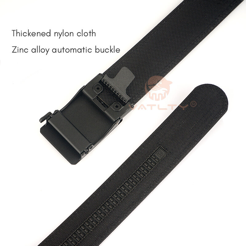 VATLTY Official Genuine 4.3cm Military Tactical Belt Alloy Automatic Buckle Men's Police Duty Belt 1100D Nylon IPSC Gun Belt