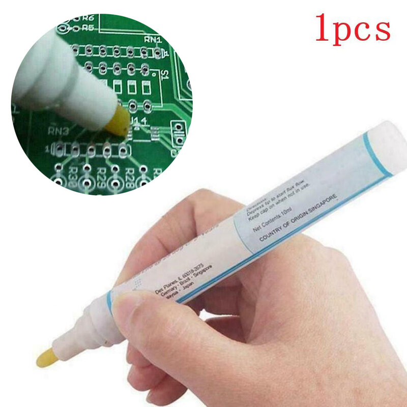 10ml KS-951 KS-186 Rosin Type Flux Pen No Clean Electronic Component Flux Lead Free Solder Soldering PCB FPC Boards SMT SMD