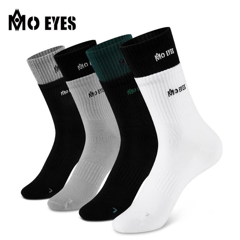 Magic Eye cor dos homens combinando meias, anti-pilling esportes meias