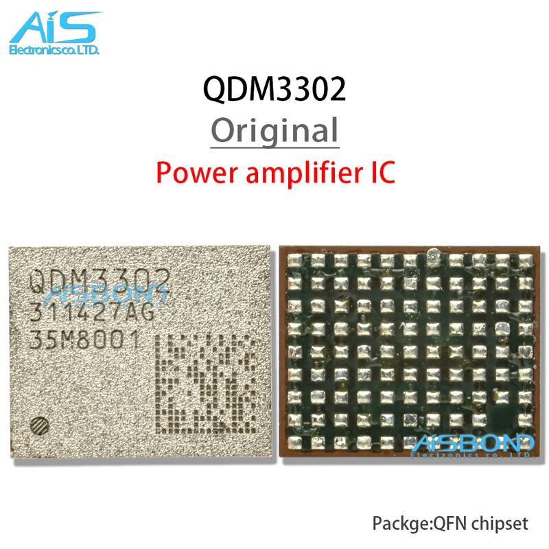 パワーアンプIC paチップ、qfm2320、qfm2345、qfm5515、qdm3301、qfm4801、qfm4802、qdm3302、qpm6375、qpm6325、新しい2個/ロット
