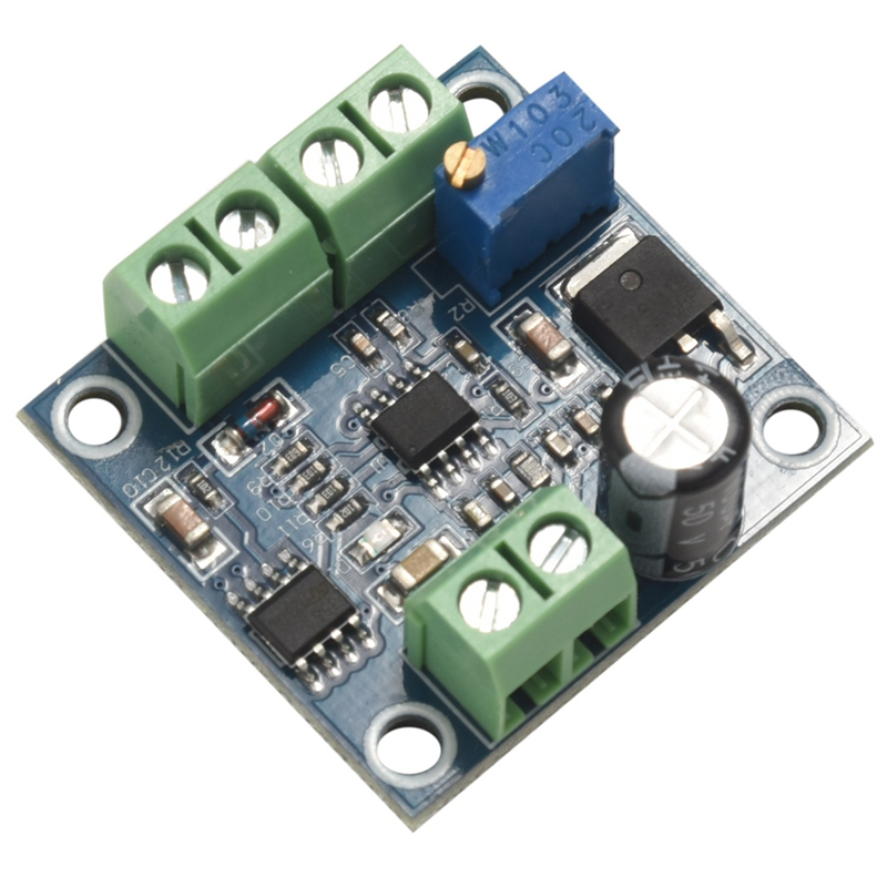 Konverter tegangan frekuensi 3X 0-1khz ke 0-10v modul konversi sinyal tegangan Digital ke Analog
