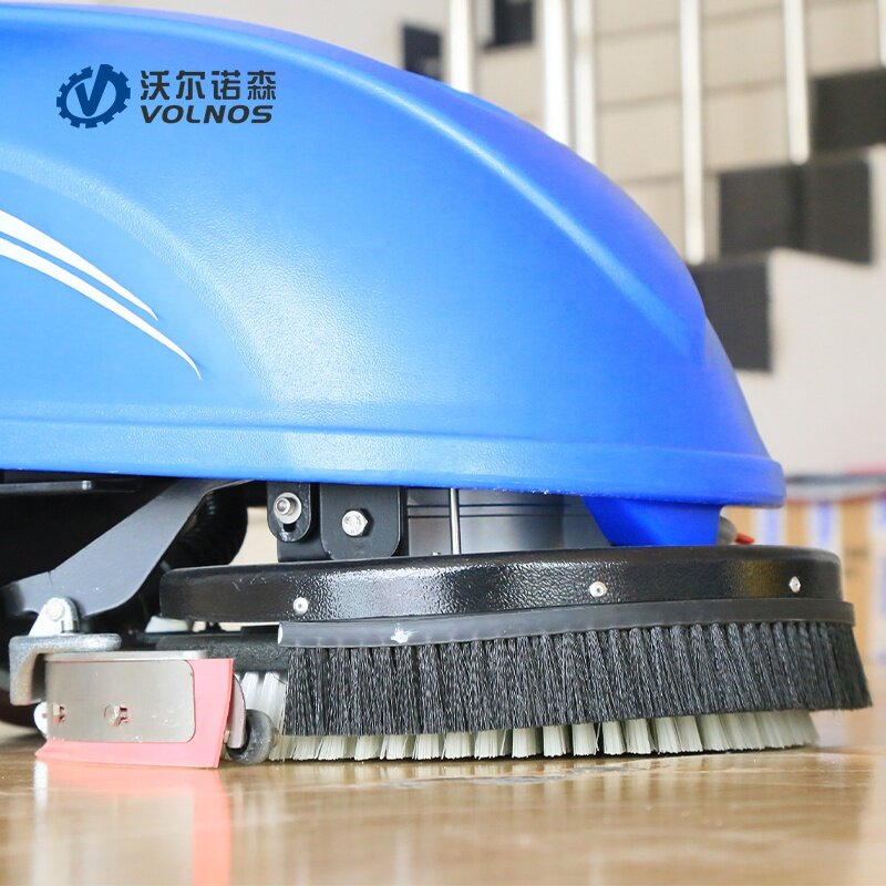 Automatyczna bateria zasilany spacer za automatycznym elektryczny przemysłowy maszyna do czyszczenia podłogi skruberem podłogowym