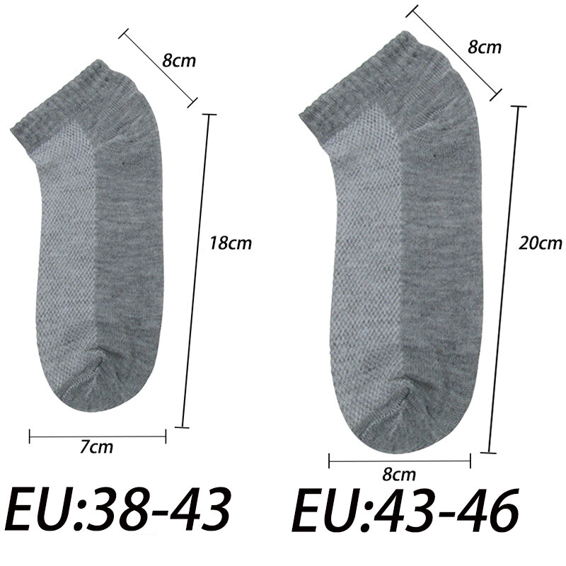 남성용 통기성 메쉬 발목 짧은 양말, 얇은 캐주얼 양말, 유니섹스 재미있는 양말, EU 38-46 플러스 사이즈, 3 쌍, 여름