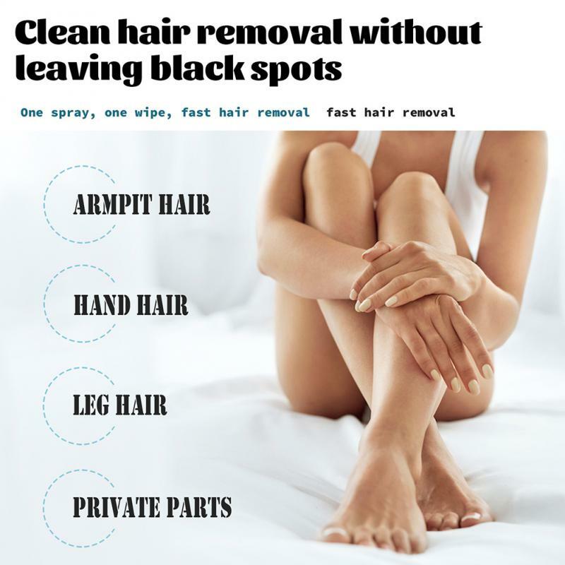Permanent Hair Removal Spray Painless Armpit Leg Arm Hair Remover Hair Growth Inhibitor Nourishing Repairing Body Care Men Women
