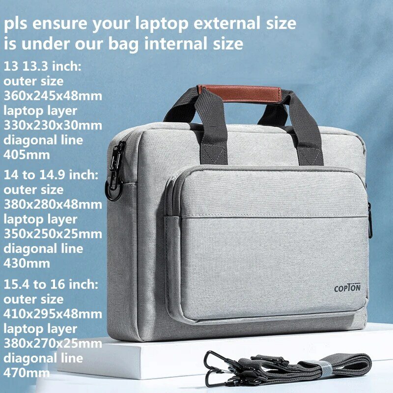Bolsa de ordenador portátil para hombre, maletín de hombro para Macbook Air Pro, 13, 15, 16, HP, Huawei, Asus, Acer, Dell, Xiaomi, Lenovo, 13,3, 14 y 15,6 pulgadas