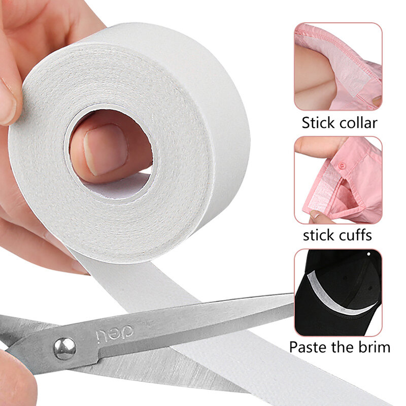 Sweat Collar Padshat Protector Pad Sweatband Cleaner Neck Disposable Absorption Shirts Guards Sticker Liner Underarm Shirt