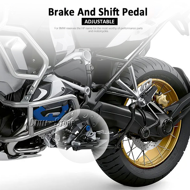 Palanca de cambios de aluminio CNC para motocicleta, juego de Pedal Maestro de freno para BMW R1250GS R1250 GS ADVENTURE ADV R 1250 GS HP, novedad