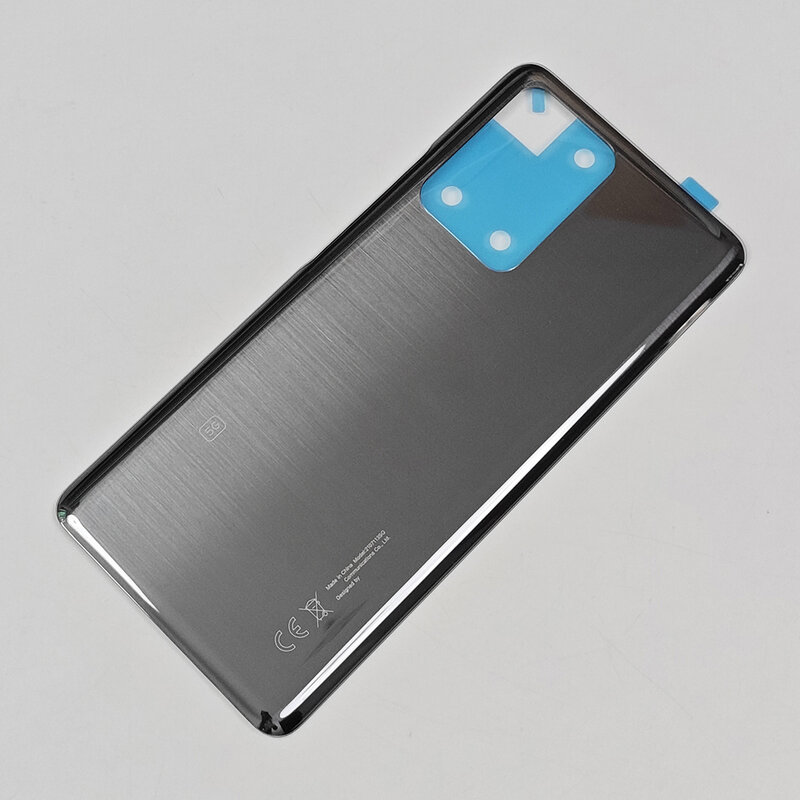 Cristal Mi 11t A + para Xiaomi 11T Pro, cubierta de batería, carcasa trasera de repuesto, puerta con adhesivo y lente de cámara