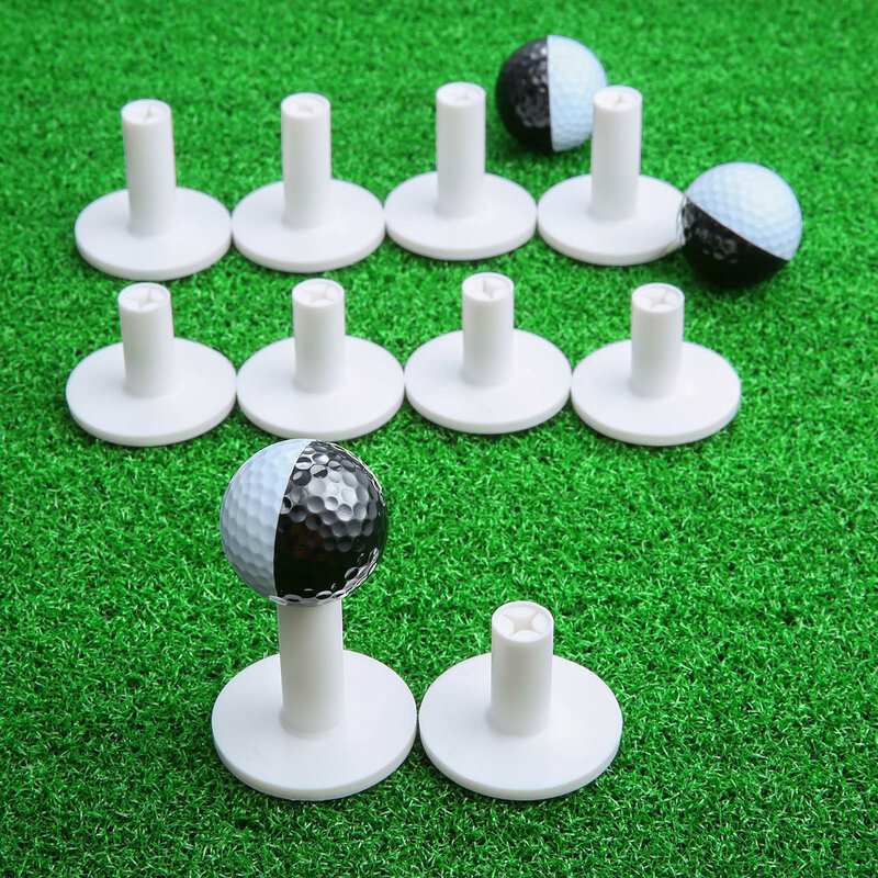 5Pcs Durable Golf Tees กอล์ฟ Ball สนับสนุน Golfer เครื่องมือการฝึกอบรมสำหรับขับรถช่วงกอล์ฟผู้ถือ Tee ยาง38มม./50มม.