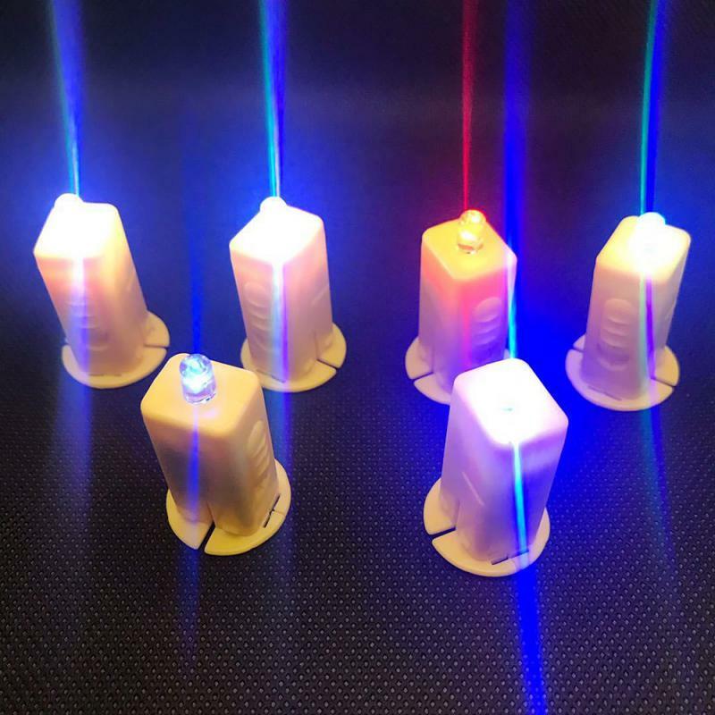 Luz de vela electrónica que funciona con pilas, lámpara LED para linterna de papel, decoración de fiesta de Festival, luz de vela eléctrica colorida
