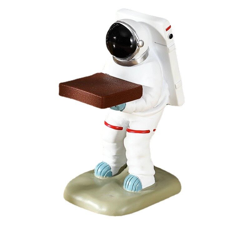 Astronauta Apple Watch Stand Display Spacemen supporto Desktop Iwatch orologi supporto Base accessori di stoccaggio per uomo Idea regalo