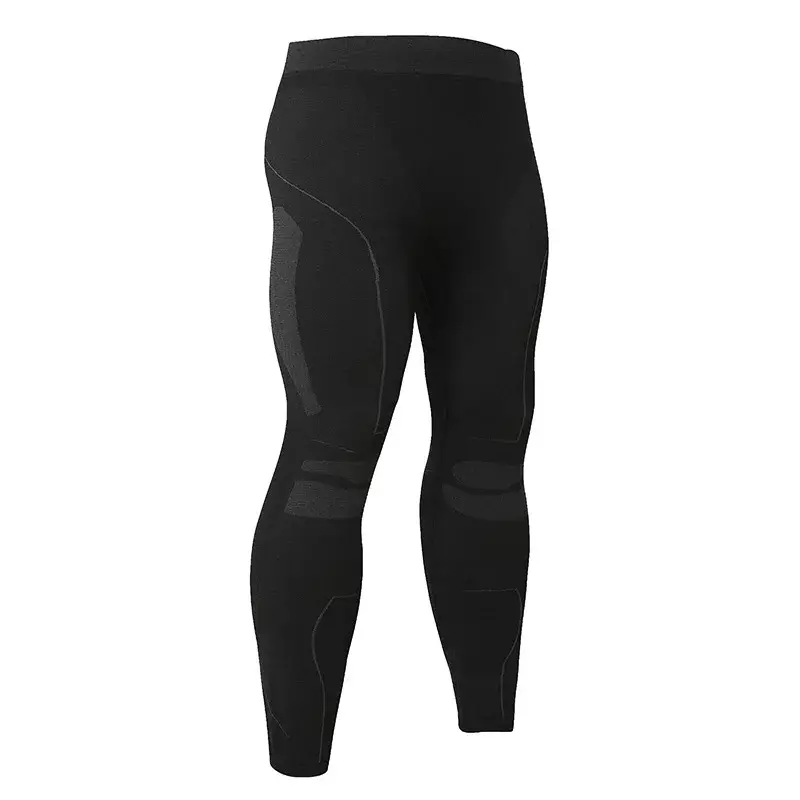 Seamless Tight Tactical Shirts for Men Outdoor Clothing Elasticity Breathable Training Cycling Pants Fitness Suit Long Johns