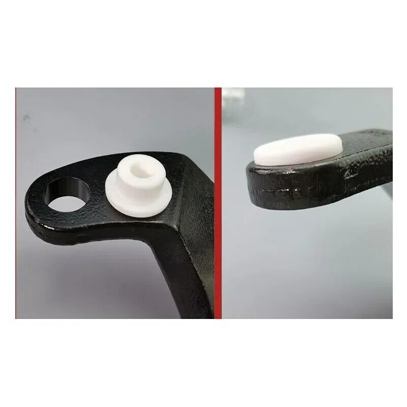 Food Grade Silicone Plugs With Hole T type Inserts Blanking End Cap Rubber Water Pipe/Test Tube Stopper White 6.8-68.6mm
