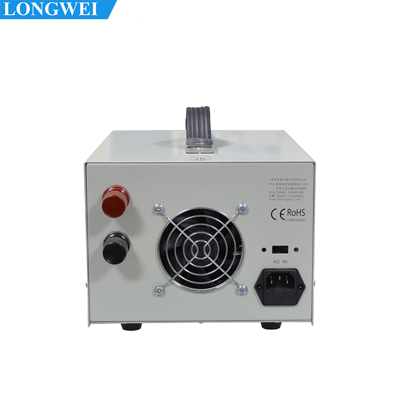 Регулируемый Настольный лабораторный переключатель питания постоянного тока Longwei LW-6010KD 60 в 10 А, Регулируемый источник питания с большим экраном