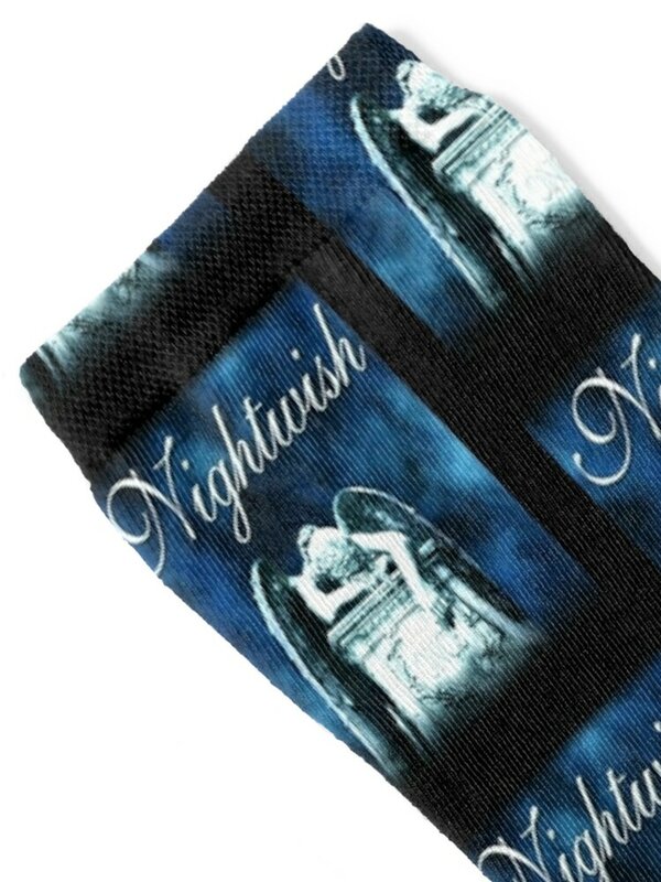 Носки Nightwish с принтом для Хэллоуина, дизайнерские мужские носки для бега, женские носки