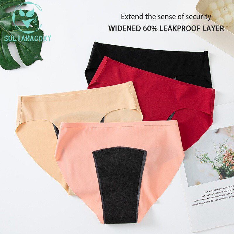 Celana dalam periode empat lapis, celana dalam menstruasi anti bocor tembus udara