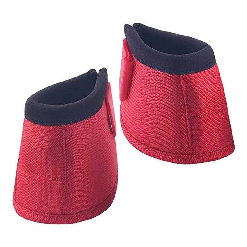 Horse Bell Boots Protection Comfortable Performance Competitions Sold in Pairs Guard Portable Equine Hoof