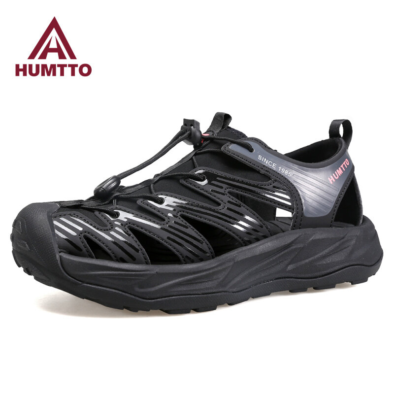 HUMTTO-zapatos de agua de playa transpirables para mujer, sandalias de plataforma de diseñador de lujo, zapatillas planas de secado rápido para verano, 2022