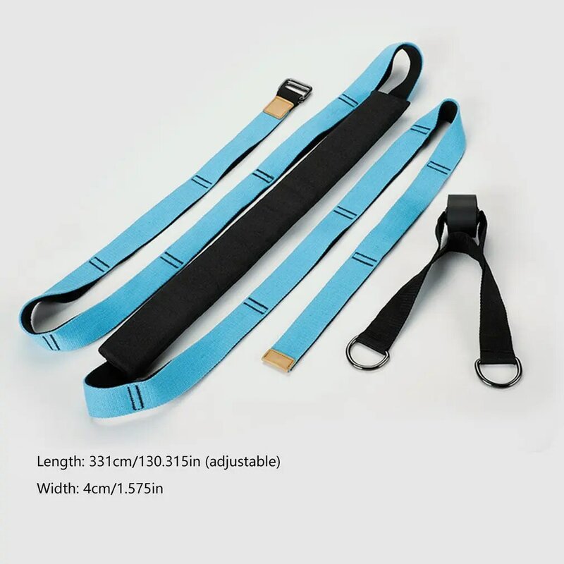 Cinturón de estiramiento de hamaca de Yoga, cordón de Yoga, producto útil de curva, dispositivo de entrenamiento de cintura, cordón de pared invertido para el hogar