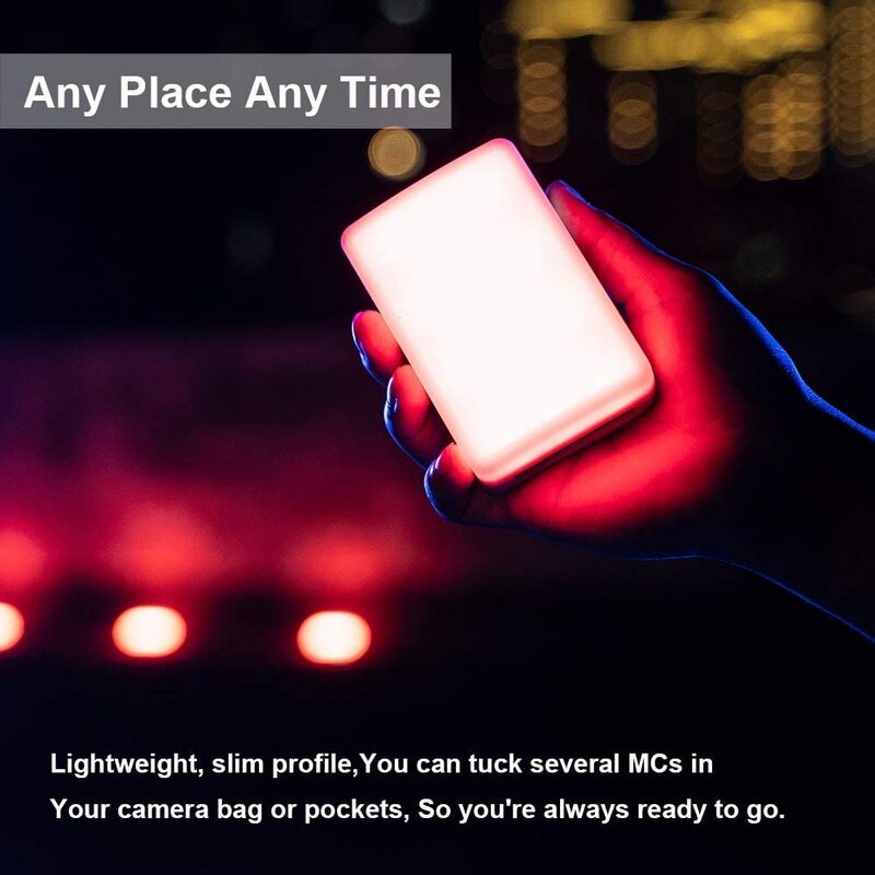LED إضاءة تصوير فوتوغرافي ضوء RGB صغير ، مصباح فيديو ، تحكم Sidus Link cct ، appk-47 ، جديد