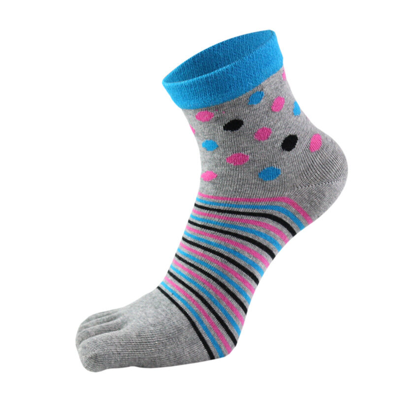 New Cotton Toe Socks Women Girl Colorful Five Fingers Socks Good Quality Calcetines Harajuku Ankle Socks Fashion