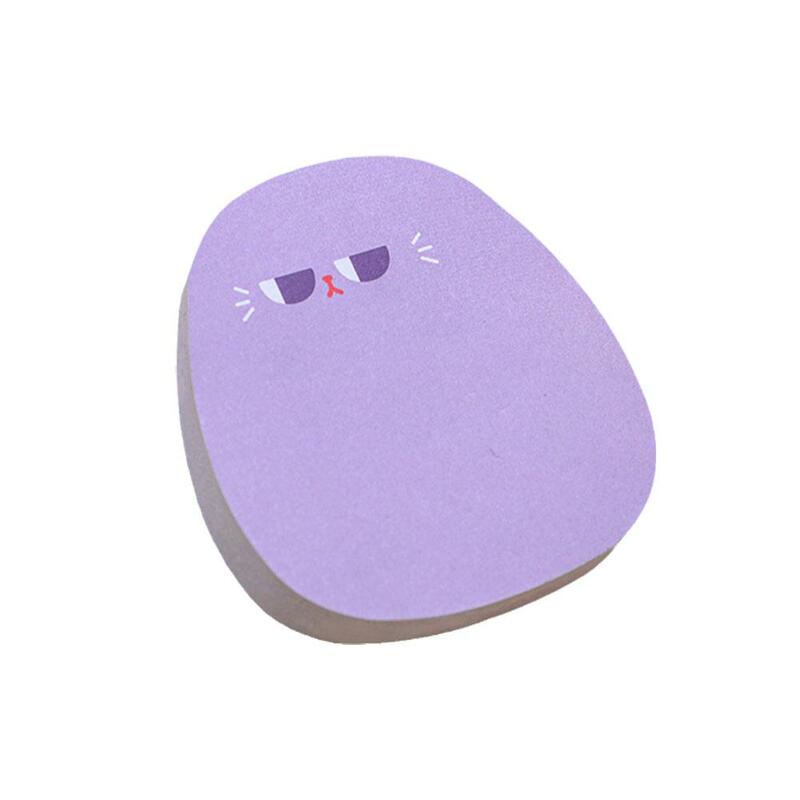 Divertenti Emoticon Sticky Notes segnalibri Cute Cartoon Colorful Memo Tabs Ins Message School Stationery Pad Kawaii Posted Paper V2Y0