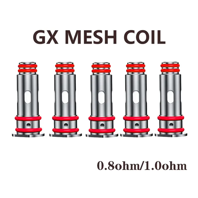 DIY GX Mesh Coil 0.8ohm 1.0ohm RDL MTL Core for Freemax Galex Nano Galex Pro Pods Kit