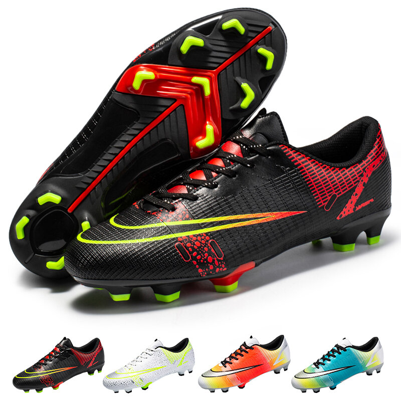 Lightweight Professional Breathable Football Shoes For Both Men And Women Youth Adult Outdoor Indoor Grass Training Sports Shoes