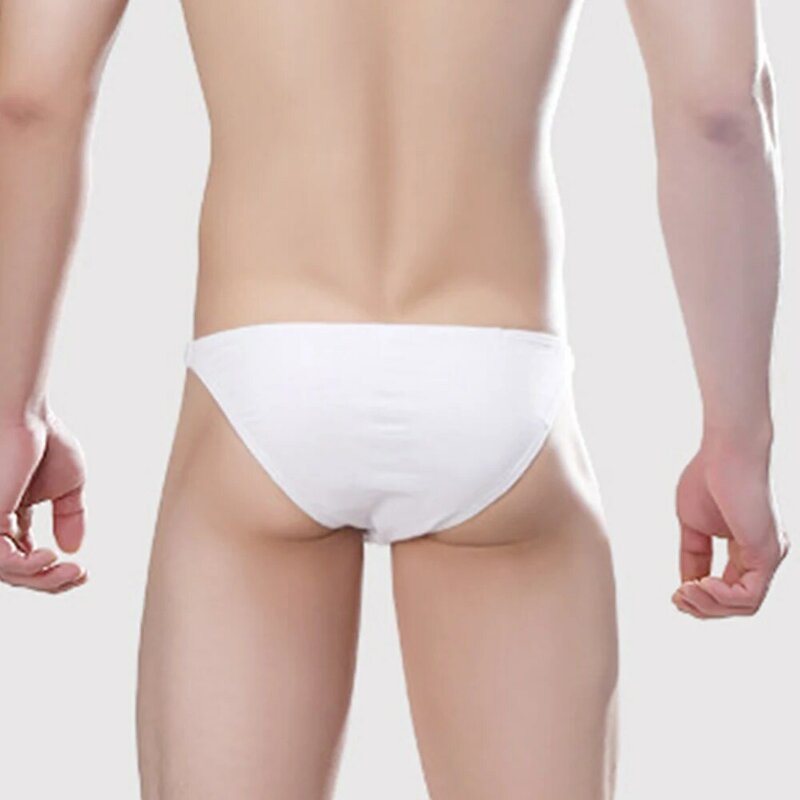 กางเกงในเซ็กซี่ของผู้ชายกางเกงในชายผ้าคอตตอนขนาดใหญ่ระบายอากาศได้กางเกงในผ้าเตี่ยว bulge POUCH หลากสี