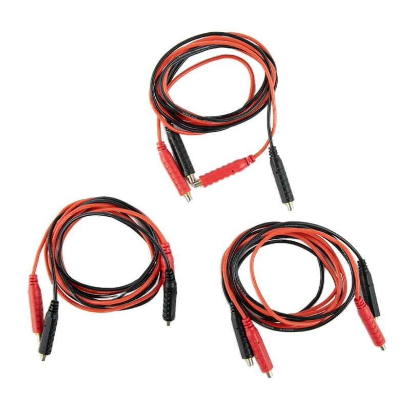 6Pcs Multimeter Magnetic Test Leads Silicon E Soft Flexible Jumper Test Wires 30VAC 5A 3.3ft Test Tools