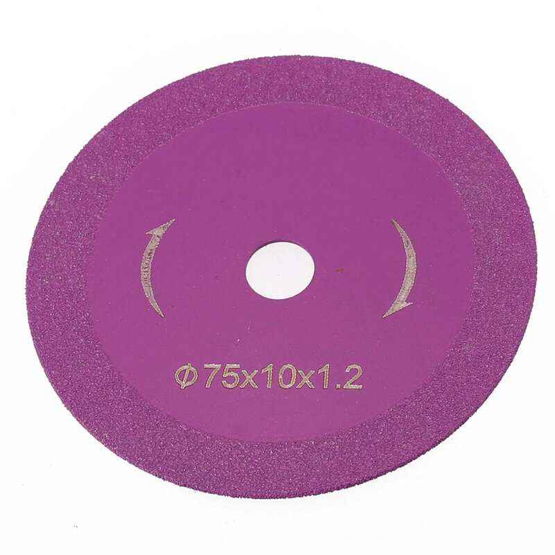 3-дюймовый режущий диск, Алмазный мраморный пильный диск, стекло, нефрит, кристалл, керамика, плитка, специальное режущее колесо для угловой шлифовальной машины