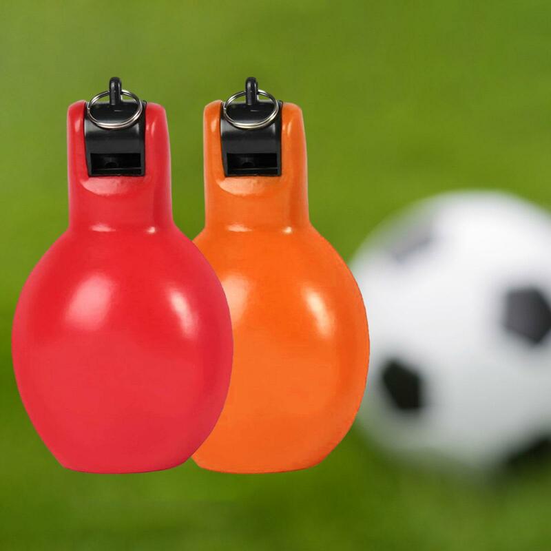 2 Pieces Hand Squeeze Whistles Handheld for Football Indoor Outdoor Walking