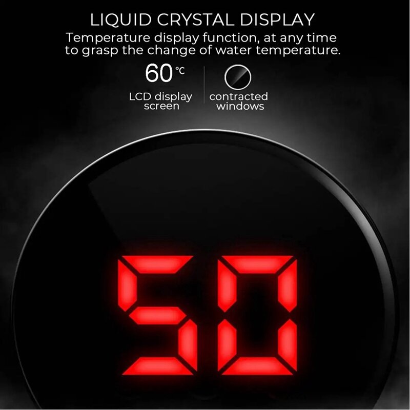Instant Water Heater Shower Bathroom Faucet Plug Hot Water Heater 3500W Digital Display For Country House