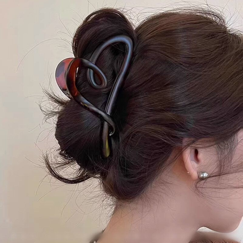 High-quality hair clips high-end light luxury claw clips Internet celebrity hairclips for multiple hair accessories for women