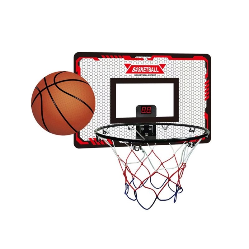 Kids Basketball Hoop Arcade Game for All Ages Kids Toy Sports Game Arcade for Game Competition for Door & Wall H37A