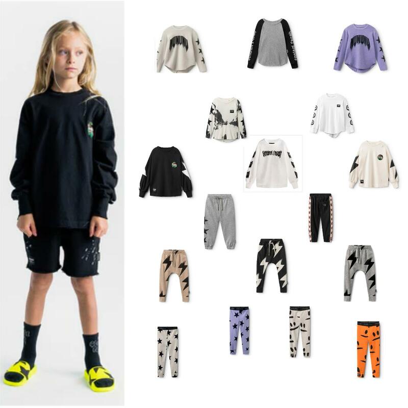 Pre selling children's clothes for spring 2024 long sleeved pants set