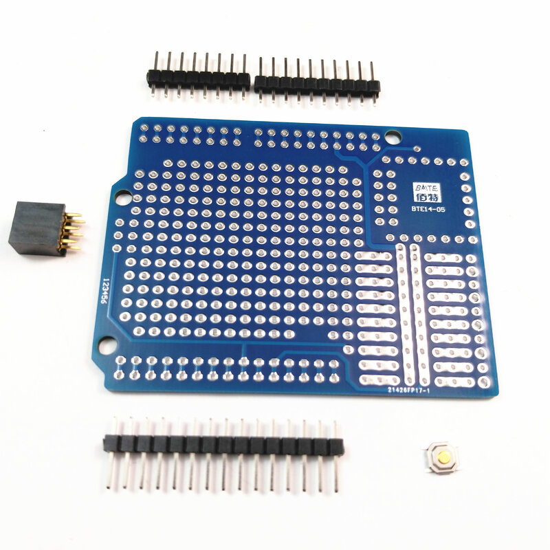 Standard Proto Screw Shield Board  Compatible Improved Version Support A6 A7 Double-Side PCB