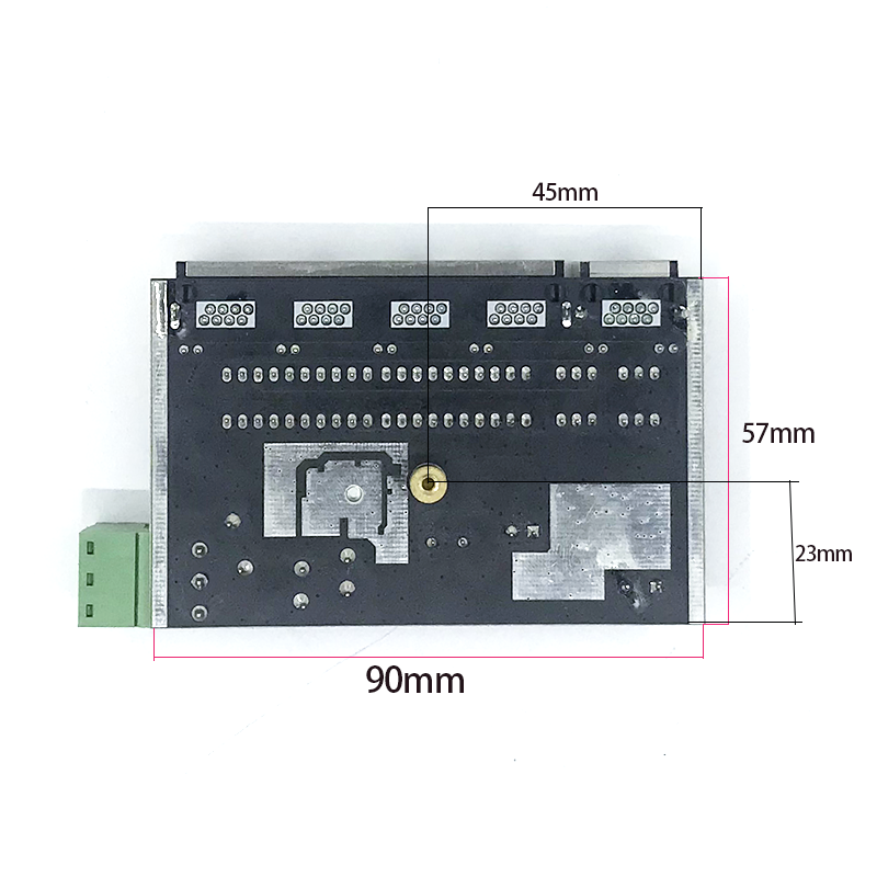 Onbeheerde Mini 5 Poort 10/100M 5V-58V Industriële Module Pcba Board Ethernet Switch Bliksembeveiliging 4kv, Anti-Statische 4kv
