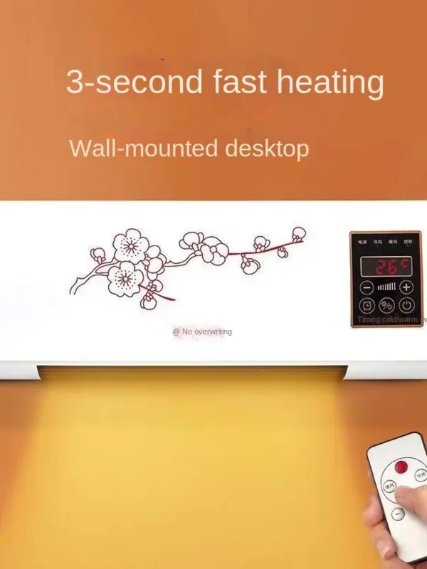 Ventilador de aire acondicionado de ahorro de energía, aire acondicionado portátil montado en la pared para el hogar y la habitación, enfriadores de aire, nuevo, 2024